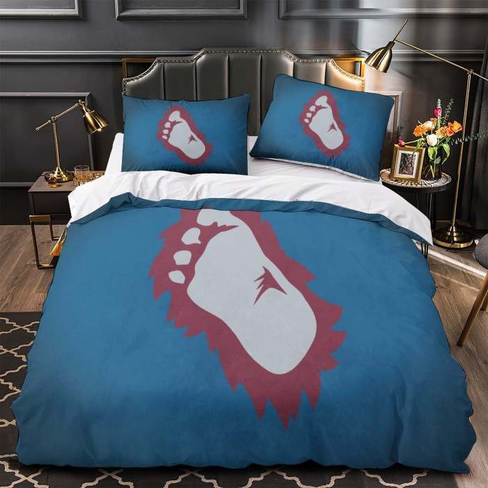 Colorado Avalanche Bedding Set Quilt Duvet Cover Without Filler