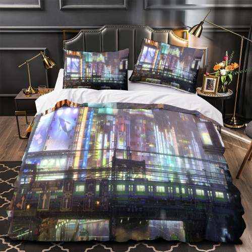 Weathering With You Bedding Set Quilt Duvet Cover Without Filler