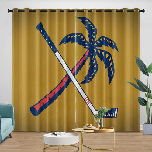 Florida Panthers Curtains Blackout Window Drapes Room Decoration