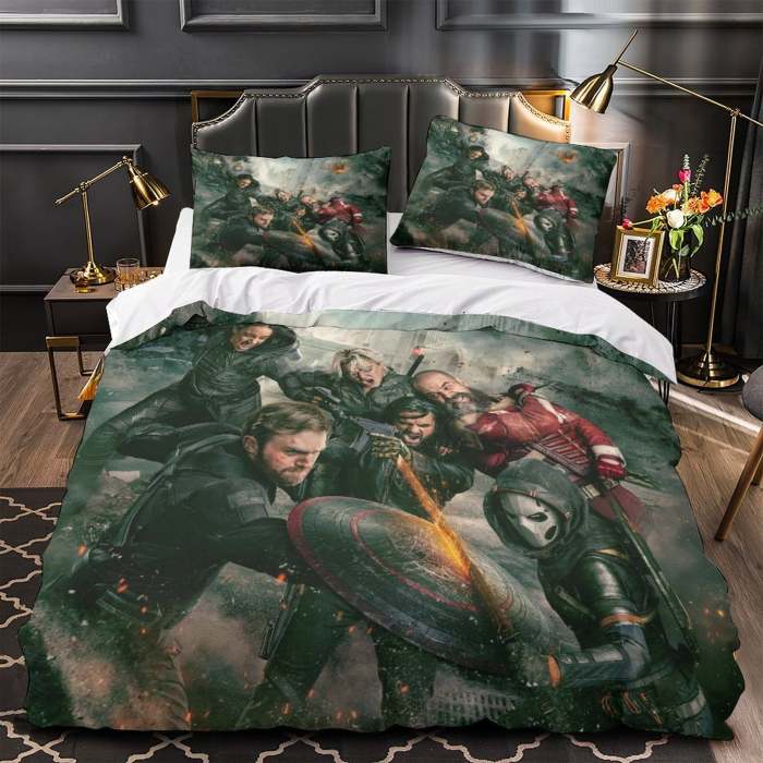 Thunderbolts Bedding Set Quilt Duvet Cover Without Filler
