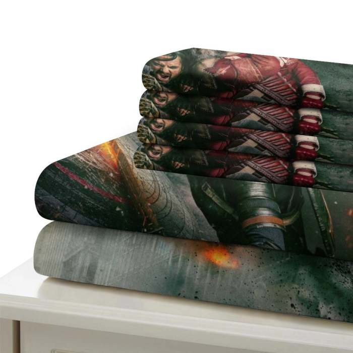 Thunderbolts Bedding Set Quilt Duvet Cover Without Filler