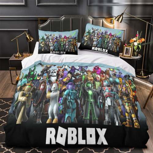 Roblox Pattern Duvet Cover Bedding Set Cover Without Filler
