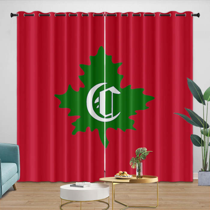 Montreal Canadiens Curtains Blackout Window Drapes Room Decoration