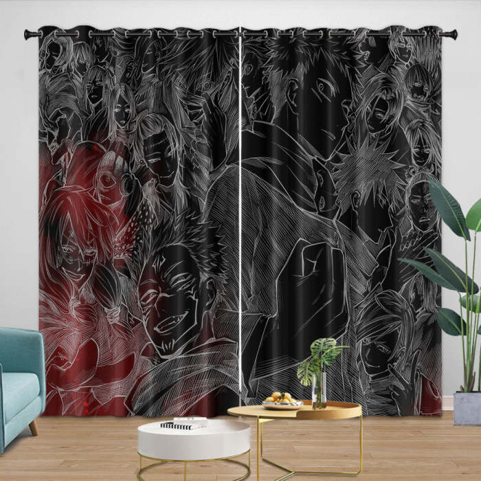 Jujutsu Kaisen Curtains Blackout Window Drapes Room Decoration