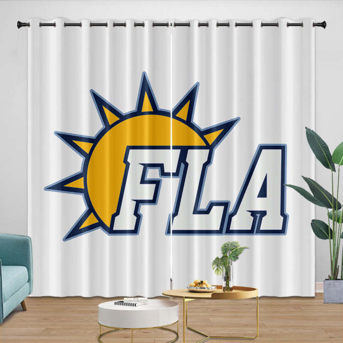 Florida Panthers Curtains Blackout Window Drapes Room Decoration