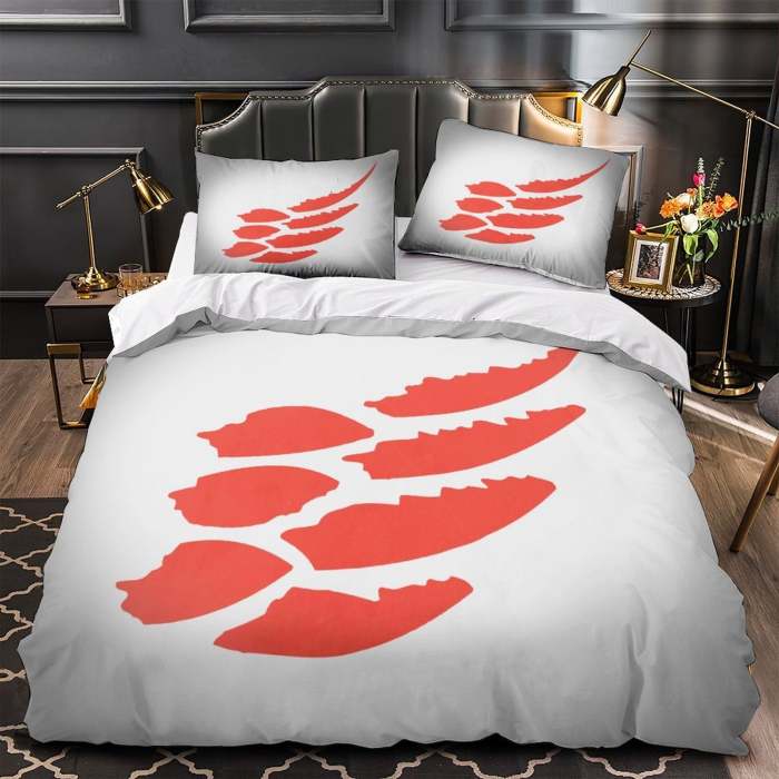 Detroit Red Wings Bedding Set Quilt Duvet Cover Without Filler