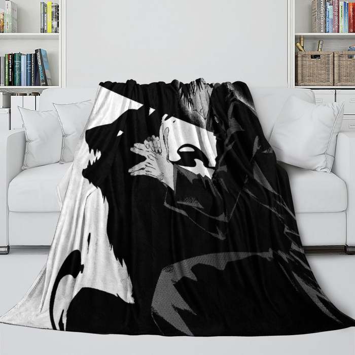 Jujutsu Kaisen Blanket Flannel Throw Kids Room Decoration