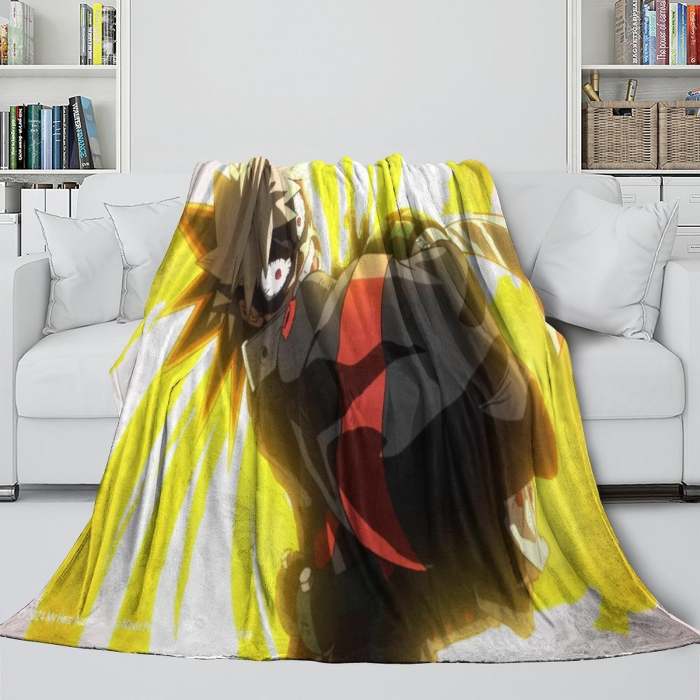 My Hero Academia You'Re Next Blanket Flannel Throw Room Decoration