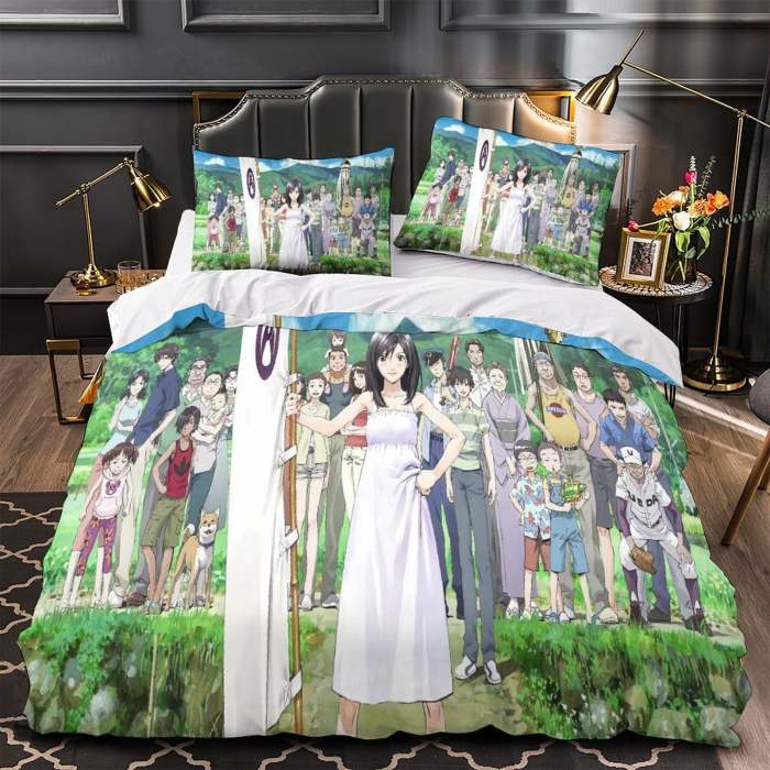 Summer Wars Bedding Set Quilt Duvet Cover Without Filler