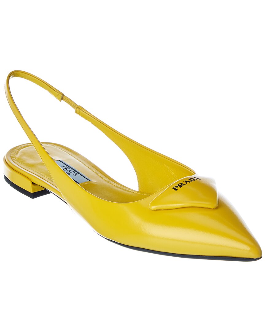 prada flat slingback