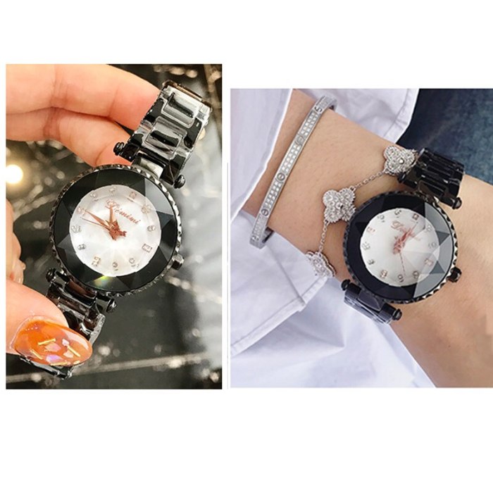 2019 Women's Watches Luxury Brand Lady Woman Quartz Starry sty Wrist Watch Women Female Steel Ladies Wristwatch Relogio Feminino