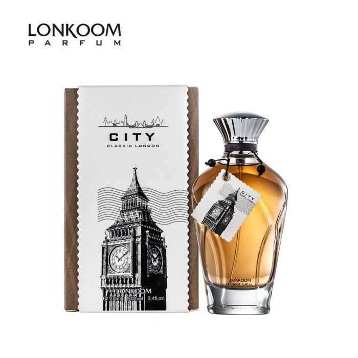LONKOO 100ml Spicy-Woody perfume for Men City Series London French Male perfumes Women Eau De Parfume