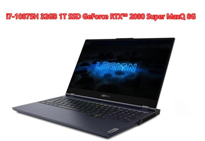 15.6 Inch Lenovo Legion Laptop Y9000K 2020 i7-10875H 32GB Ram Senior Designer Professional E-game PC RTX™ 2080 Graphics