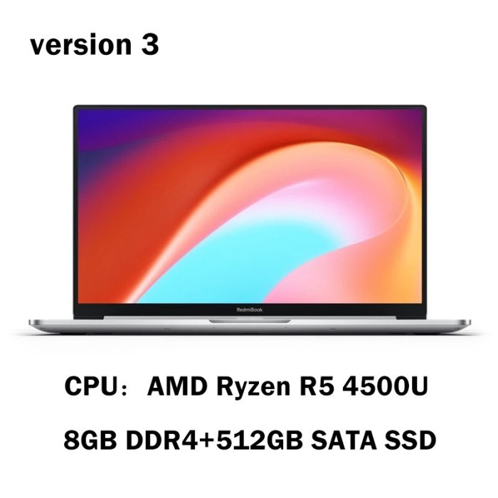 Xiaomi Redmibook 14 II Laptop AMD Ryzen 7 4700U 14 Inch 1080 FHD Screen Windows 10 8GB/16GB DDR4+512GB SSD Ultrathin Notebook