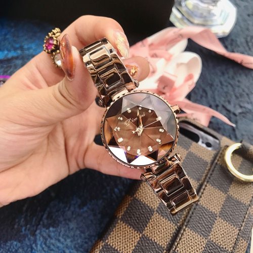 2019 Women's Watches Luxury Brand Lady Woman Quartz Starry sty Wrist Watch Women Female Steel Ladies Wristwatch Relogio Feminino