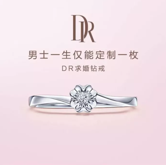 Snow Kiss Proposal Diamond Ring