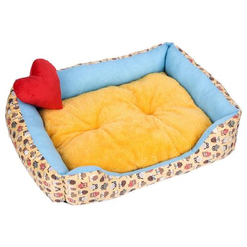 Small And Medium-sized Cats And Dogse Plush Pet Bed