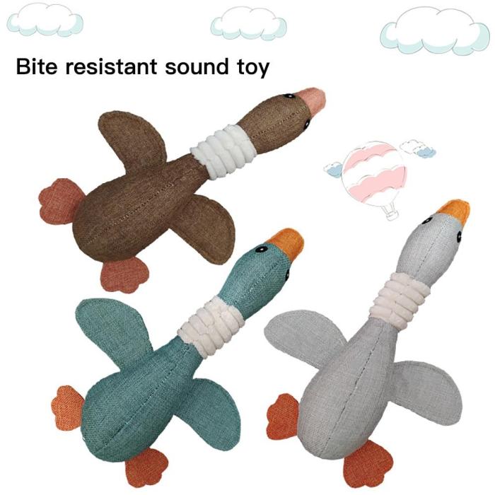 Dog Toy Plush Vocal Animal Chewing Pet Toy