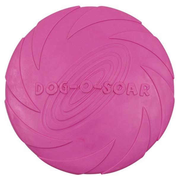 Pet Training Toy Rubber Safe Non-toxic Dog Frisbee