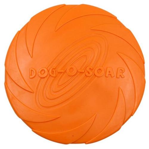 Pet Training Toy Rubber Safe Non-toxic Dog Frisbee