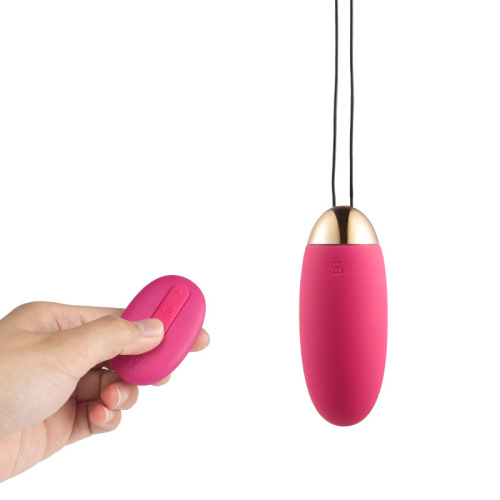 Remote Control Vibrating Bullet in Plum Red