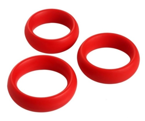 Sexbuyer 3pc Silicone Cock Ring Set