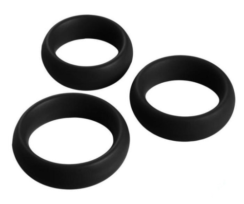 Sexbuyer 3pc Silicone Cock Ring Set