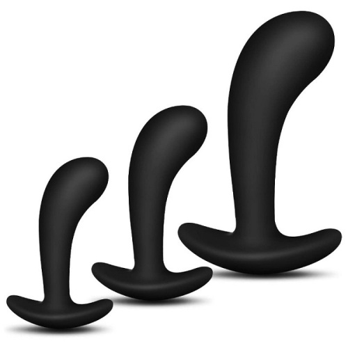 3 Piece Curved Anal Trainer Set
