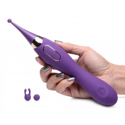 Sexbuyer Pulsing G-Spot Pinpoint Silicone Vibrator With Attachments