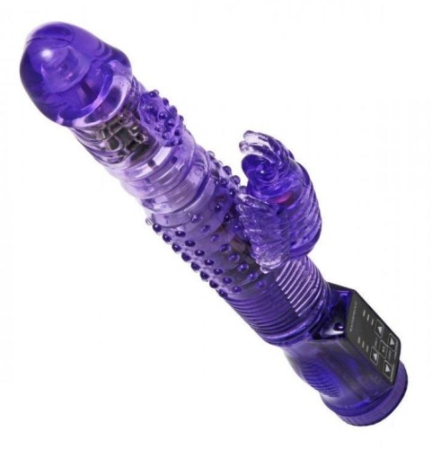 Sexbuyer Thrusting Purple Rabbit Vibe