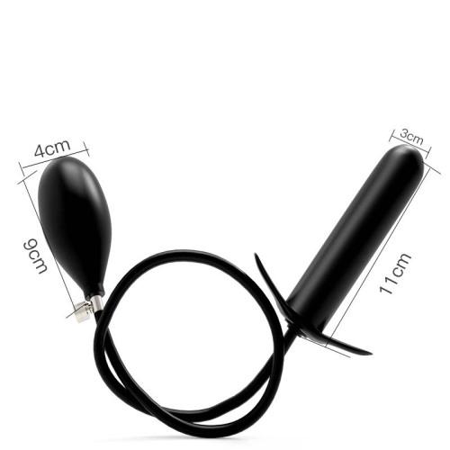 Weighted Silicone Inflatable Dildo