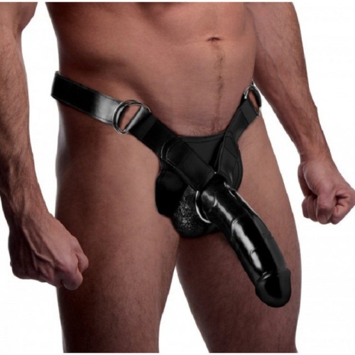 Hollow Strap-On With Dildo