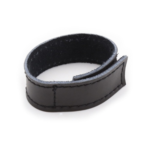Leather And Velcro Cock Ring
