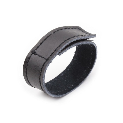Leather And Velcro Cock Ring