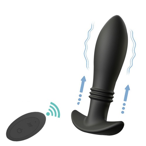 10 Vibrating Thrusts Remote P-spot Anal Massager