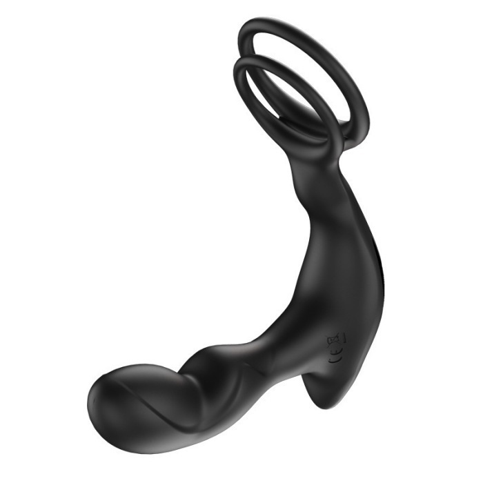 Sexbuyer Silicone Prostate Vibrator And Cock Ring W/Remote Control