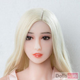 Stunning Fair Skin TPE Body & Silicone Head Sex Doll Fanny