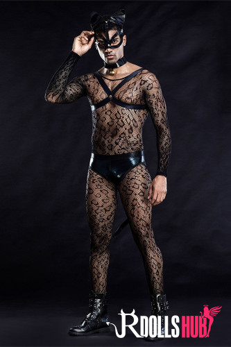 Men's Sexy Leopard Outfit
