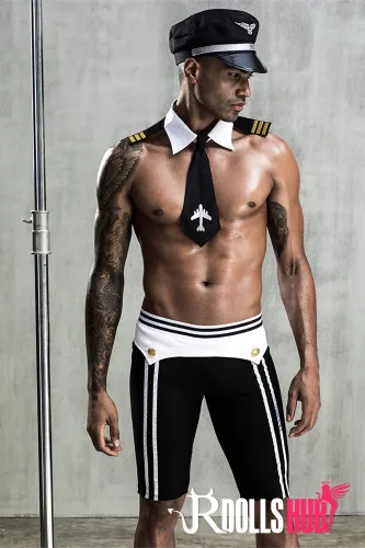 Men's Pilot Sexy Underwear Uniform