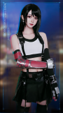 Final Fantasy VII ティファ・ロックハート Tifa Lockhart Cosplay Outfit Set