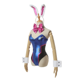 Overwatch Sexy Bunny DVA Cosplay Outfit Set