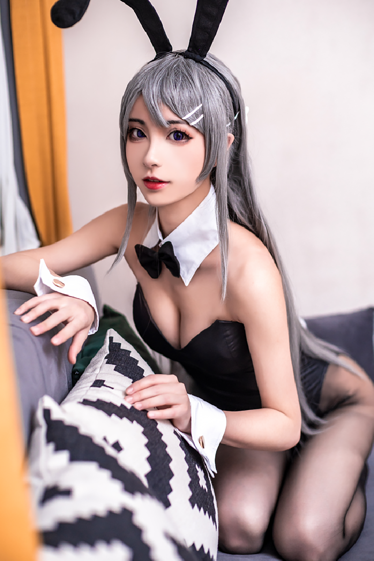 Rascal Does Not Dream of Bunny Girl Senpai 青春ブタ野郎 Sakurajima Mai Bunny Girl  Cosplay Outfit Set