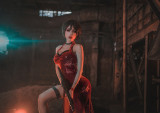 Resident Evil Ada Wong Cosplay Outfit Set