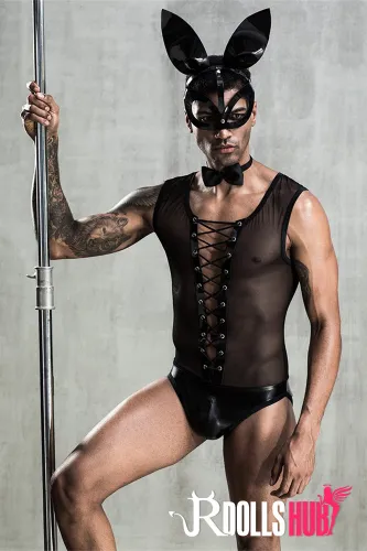 Men's Sexy Nightclub Bunny Outfit