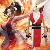 The king of fighters しらぬい まい Mai Shiranui Cosplay Outfit Set