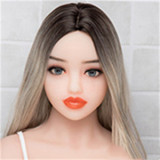 Slender Seductive TPE Body & Silicone Head Sex Doll Sylvia