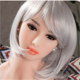 Slender Seductive TPE Body & Silicone Head Sex Doll Sylvia