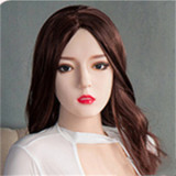 Slender Seductive TPE Body & Silicone Head Sex Doll Sylvia