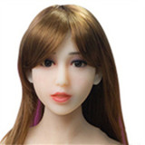 Slender Seductive TPE Body & Silicone Head Sex Doll Sylvia