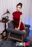 Refined Hot figure TPE Body & Silicone Head Sex Doll Zhou